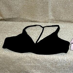 Victoria’s Secret black Racer bra NWT